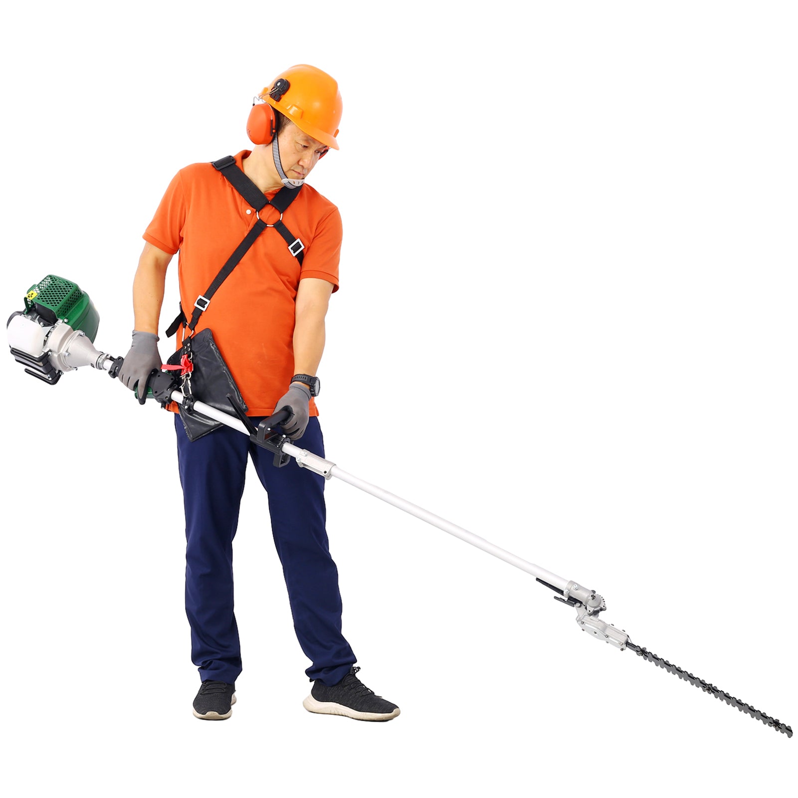 4 in 1 Multi-Functional Trimming Tool, 31CC 4-Cycle Garden Tool System with Gas Pole Saw, Hedge Trimmer, Grass Trimmer, and Brush Cutter EPA Compliant - Free Shipping - Aurelia Clothing