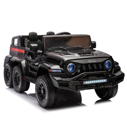 24V Ride On Car for Kids Battery Powered Ride On 4WD Toys with Remote Control,Parents Can Assist in Driving,Music and Lights,Five-Point Safety Belt,Rocking chair mode for back-and-forth swing - Aurelia Clothing