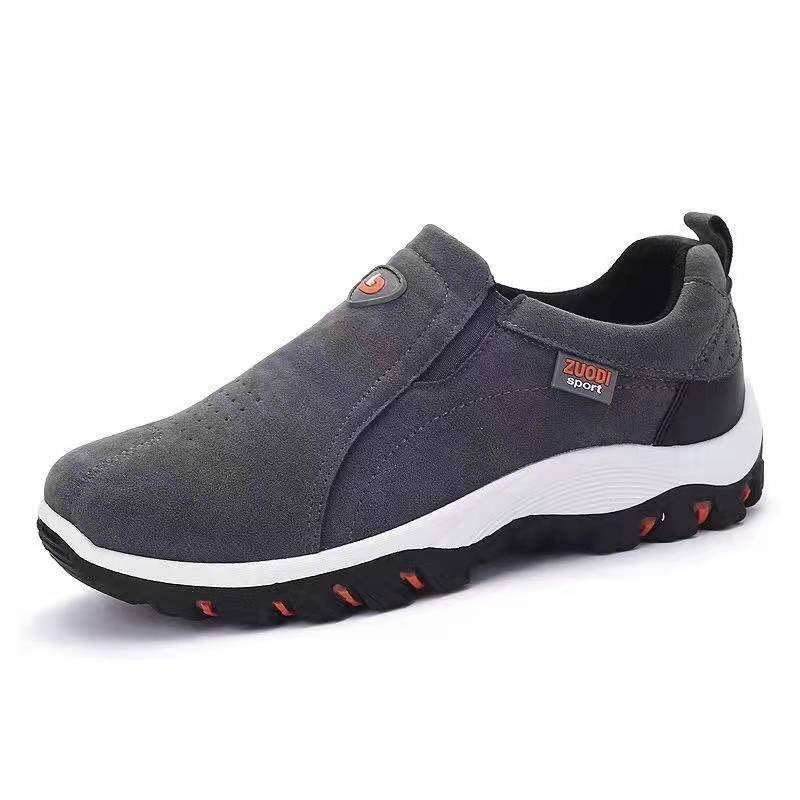 Large size outdoor leisure men's shoes, spring and autumn new sports and leisure shoes, fashionable round toe - Free Shipping - Aurelia Clothing