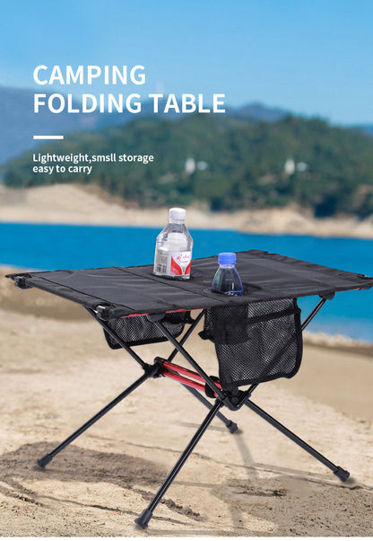 Ultra Light Folding Table Outdoor Camping Camping Car Portable Barbecue Picnic Cup Hole Mobile Phone Bag Small Table - Free Shipping - Aurelia Clothing