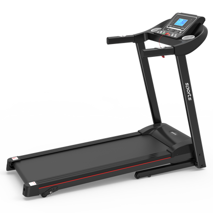 Fitshow App Home Foldable Treadmill with Incline, Folding Treadmill for Home Workout, Electric Walking Running Treadmill Machine 5" LCD Screen 250 LB Capacity Bluetooth Music - Free Shipping - Aurelia Clothing