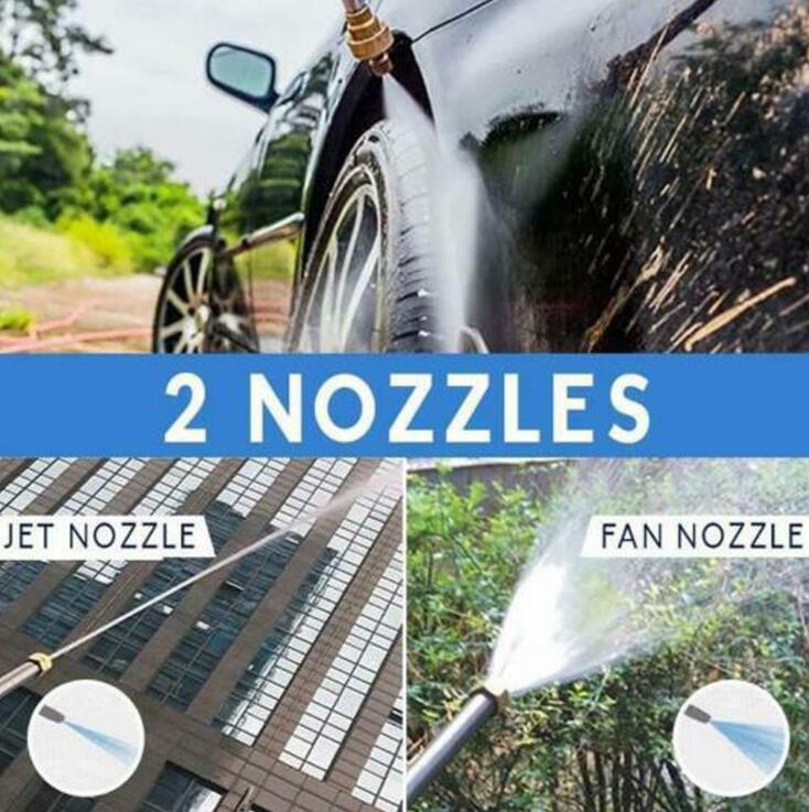 2-in-1 High Pressure Washer 2.0 - Water Jet Nozzle Fan Nozzle Safely Clean High Impact Washing Wand Water Spray Washer Water Gun - Free Shipping - Aurelia Clothing