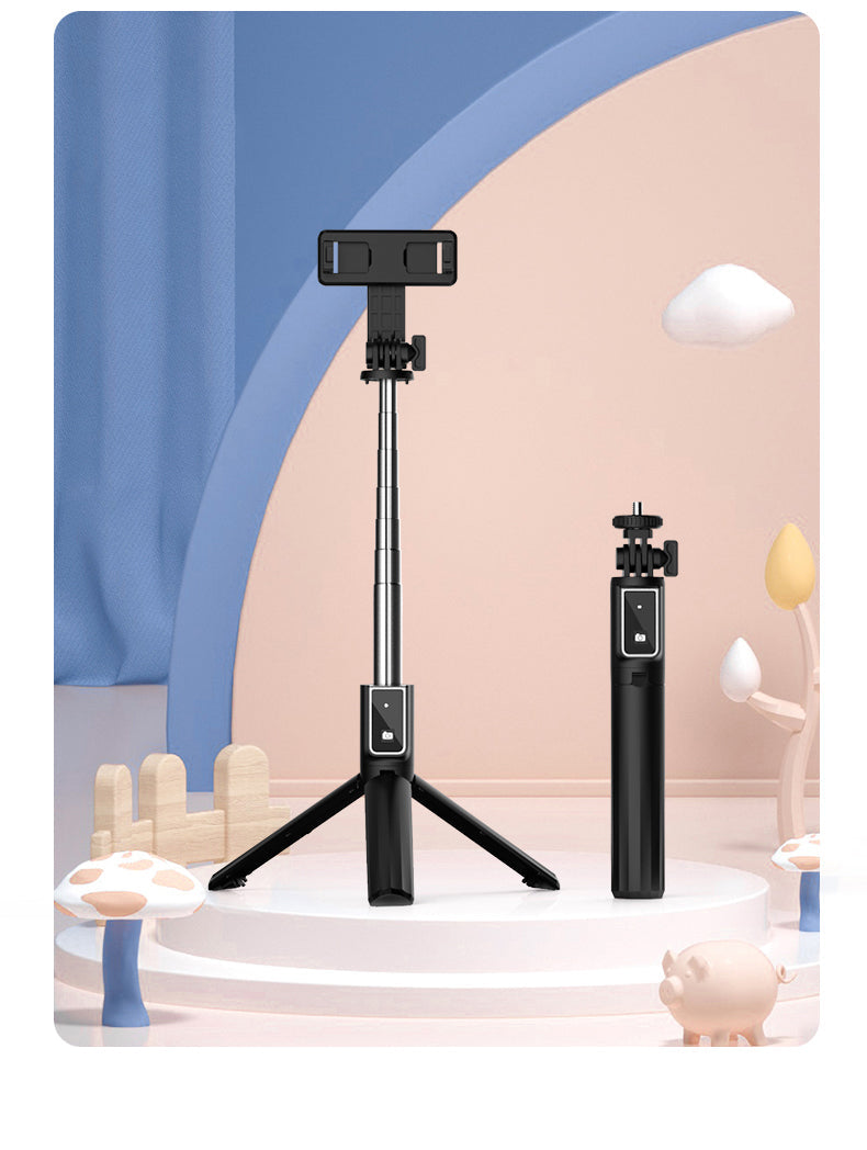 Extended P40S Bluetooth Selfie Stick Universal Live Tripod Selfie Stick for Android/iOS Mobile Phones -  Free Shipping - Aurelia Clothing