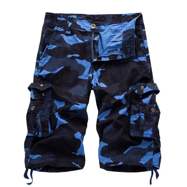 Cargo Shorts Men High Design Camouflage Military Shorts Homme Summer Outwear Hip Hop Casual Cargo Camo Men Shorts - Free Shipping - Aurelia Clothing