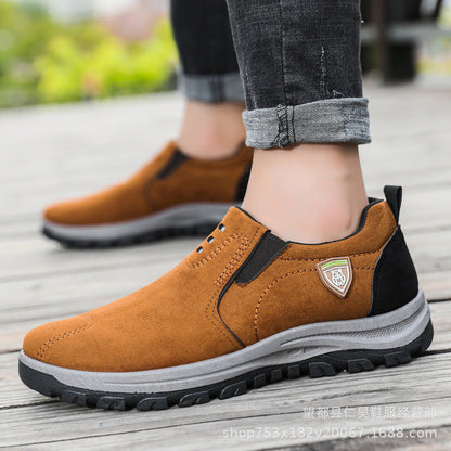 Men's Shoes New Shoes Casual Shoes Fashion Versatile Sports Shoes Running Shoes Leather Shoes - Free Shipping - Aurelia Clothing