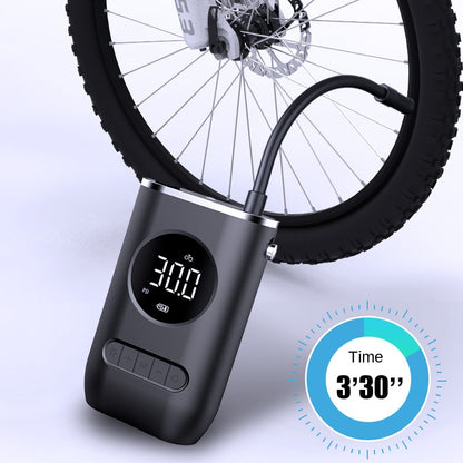 New Car Portable Inflator Pump Mini Bicycle Electric Tire Handheld Wireless Charging Super Car Inflator Pump - Free Shipping