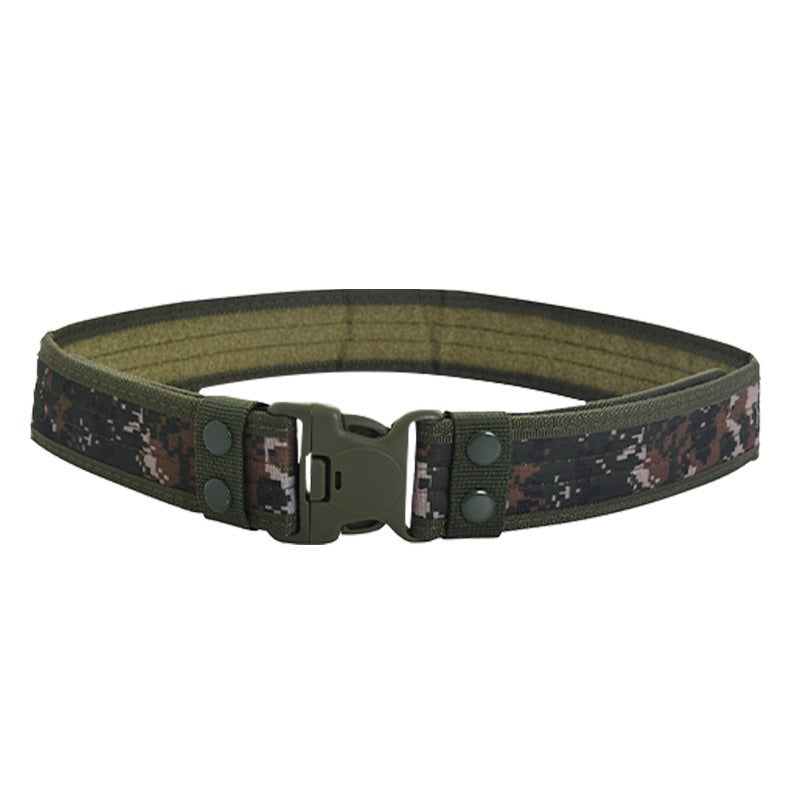 5.0 Oxford Cloth Tactical Belt Velcro Wrapped Outdoor Canvas Belt - Free Shipping - Aurelia Clothing