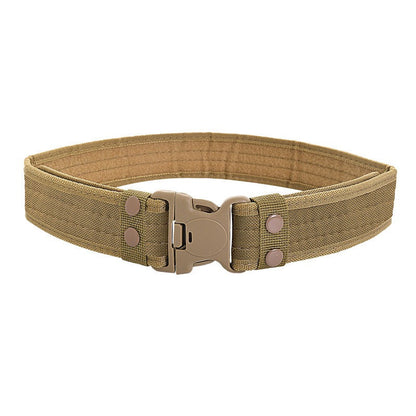 5.0 Oxford Cloth Tactical Belt Velcro Wrapped Outdoor Canvas Belt - Free Shipping - Aurelia Clothing