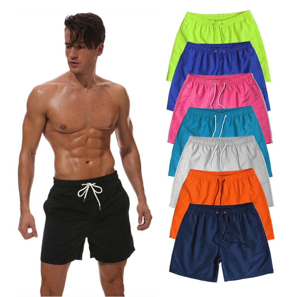 100% Polyester Beach Belt Lining Mens Quarter Pants Sports Surfing Shorts Mens - Free Shipping - Aurelia Clothing