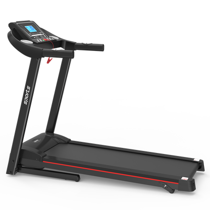 Fitshow App Home Foldable Treadmill with Incline, Folding Treadmill for Home Workout, Electric Walking Running Treadmill Machine 5" LCD Screen 250 LB Capacity Bluetooth Music - Free Shipping - Aurelia Clothing