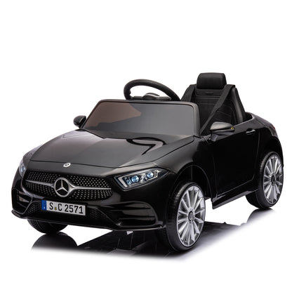 12V Kids Ride On Car w/ Parents Remote Control,Licensed Mercedes-Benz CLS 350 for Kids,Four Wheel Suspension,Power Display,Music,Volume Control,LED Lights,MP3,USB/SD for Kids 37-95 months. -  - Aurelia Clothing