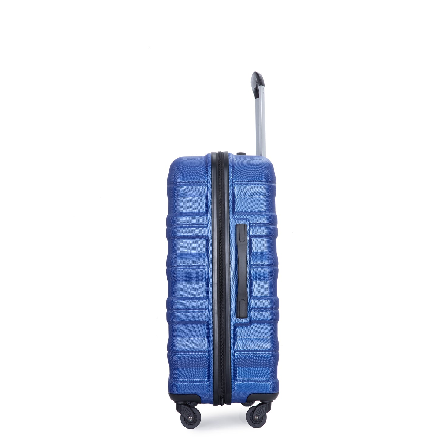 3 Piece Luggage Sets PC Lightweight & Durable Expandable Suitcase with Two Hooks, Spinner Wheels, TSA Lock, (21/25/29) Dark Blue - Free Shipping - Aurelia Clothing