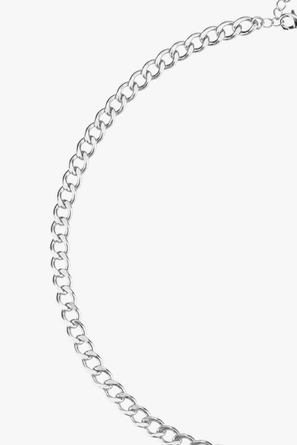 925 Sterling Silver Chain Necklace - Aurelia Clothing