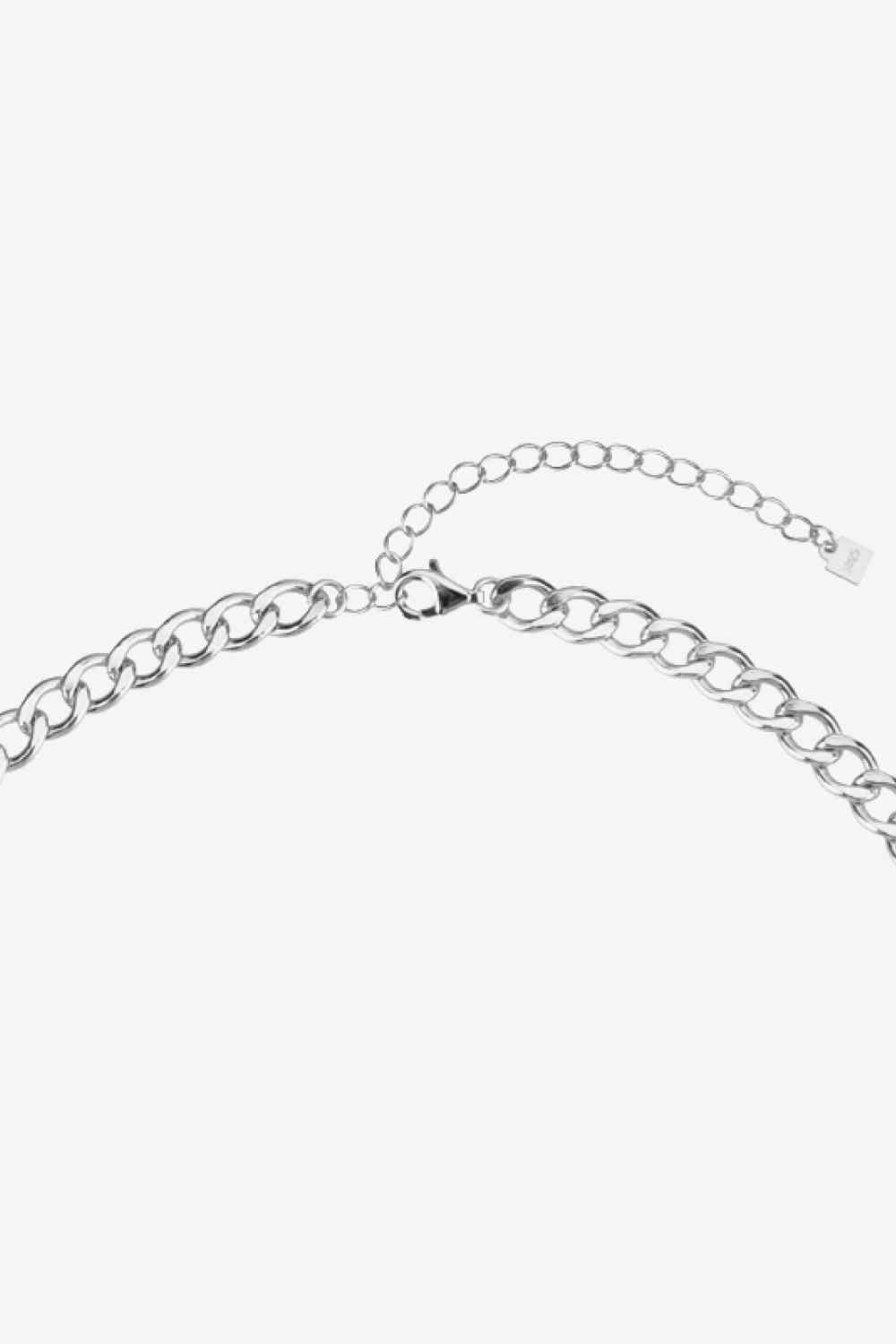 925 Sterling Silver Chain Necklace - Aurelia Clothing