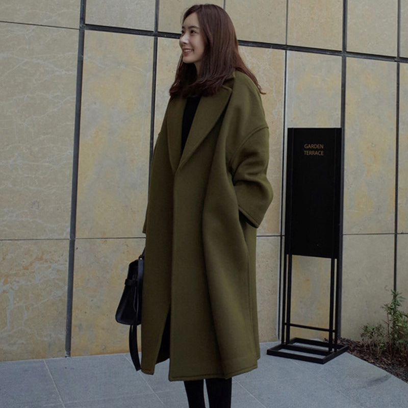 Women's wool woolen coat - Free Shipping - Aurelia Clothing