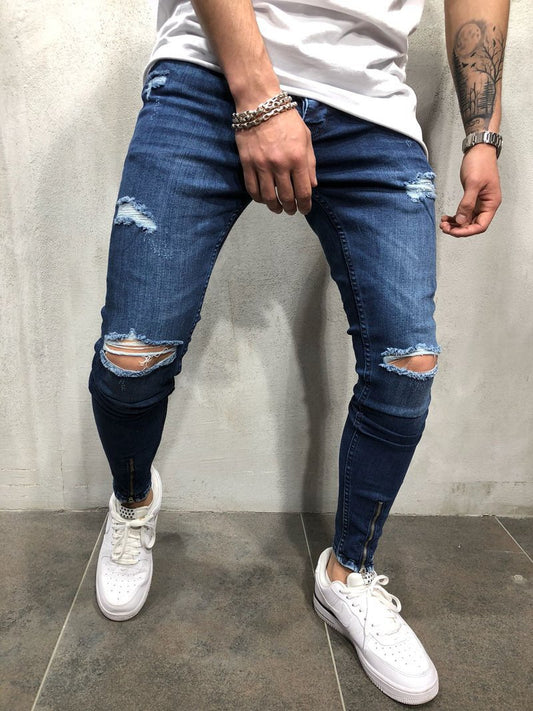 Men's ripped jeans - Free Shipping - Aurelia Clothing