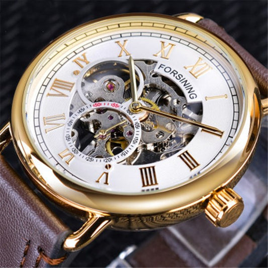 Fashion Casual Hollow Men's Mechanical Watch - Free Shipping - Aurelia Clothing