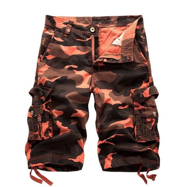 Cargo Shorts Men High Design Camouflage Military Shorts Homme Summer Outwear Hip Hop Casual Cargo Camo Men Shorts - Free Shipping - Aurelia Clothing