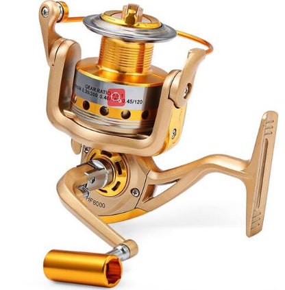 YUMOSHI HF 1000 - 7000 Fishing Reel Metal Spool Spinning Fishing Reels Folding Arm 10-Ball Bearing 5.5 : 1 Fly - Free Shipping - Aurelia Clothing