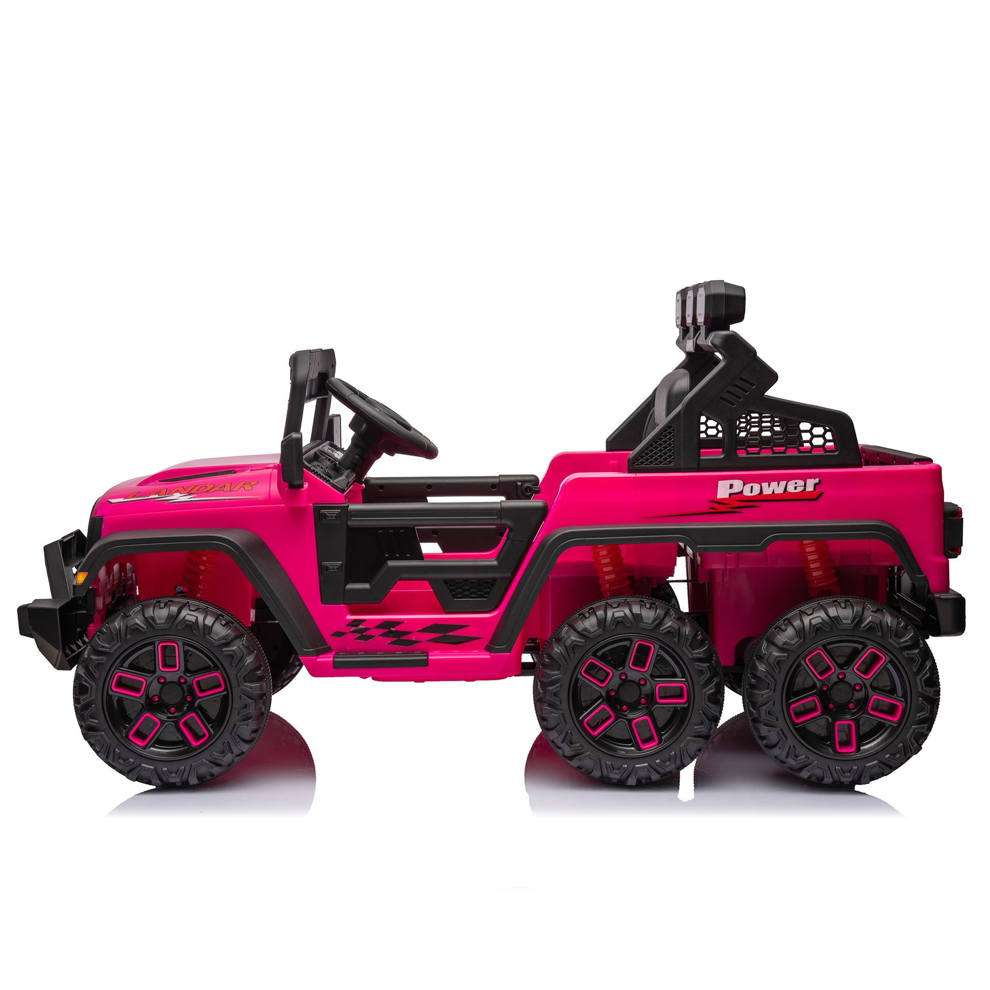 24V Ride On Large PickUp Truck car for Kids,ride On 4WD Toys with Remote Control,Parents Can Assist in Driving,Bluetooth music version,Pickup truck design with spacious storage in the rear. - - Aurelia Clothing