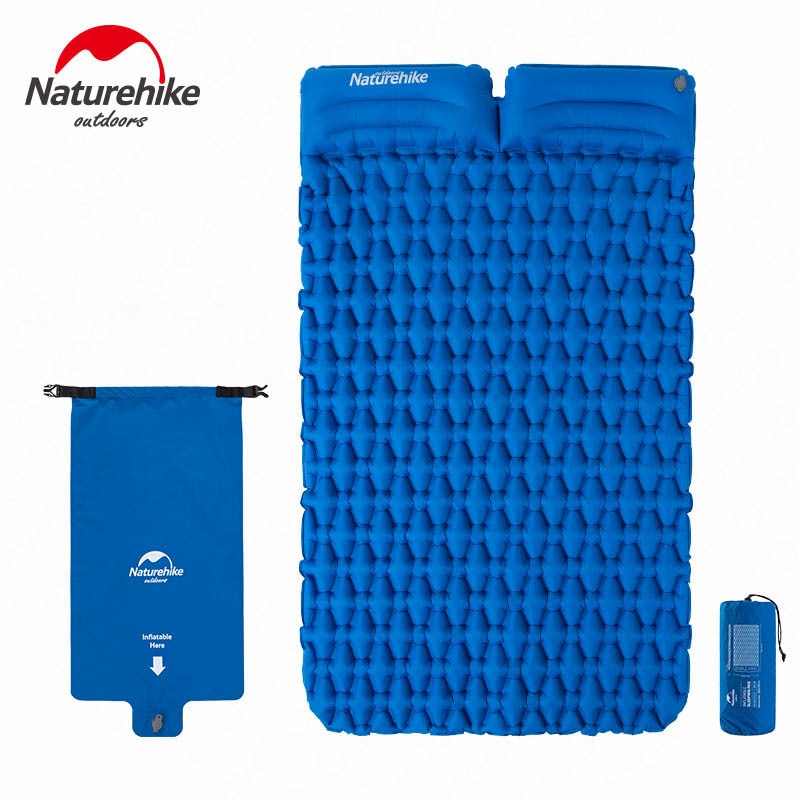 Naturehike Outdoor Camping Mat Inflatable Bag Inflatable Tent Sleeping Pad Ultralight Portable Picnic Air Mat Camping Picnic Pad - Free Shipping - Aurelia Clothing