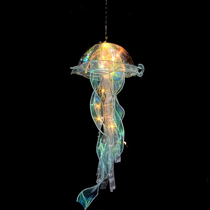 LED decorative hanging jellyfishlight realistic Handmade jelly fish led jellyfish light lantern - Free Shipping - Aurelia Clothing