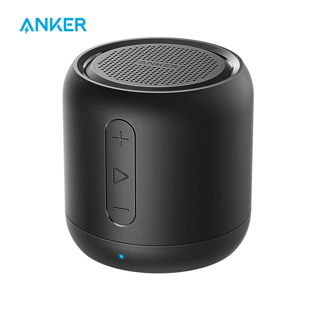 Anker Soundcore mini, Super-Portable Bluetooth Speaker with 15-Hour Playtime, 66-Foot Bluetooth Range, Enhanced Bass Microphone - Free Shipping - Aurelia Clothing