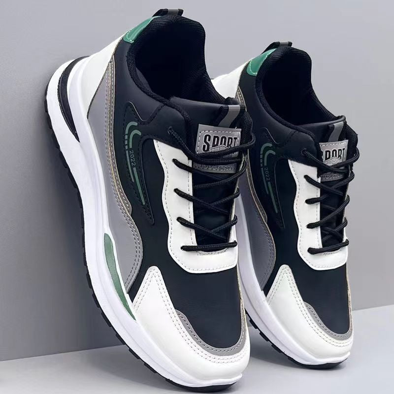 New Large Men's Shoes Sports Casual Shoes Mesh Breathable Shoes Black Men's Shoes - Free Shipping - Aurelia Clothing