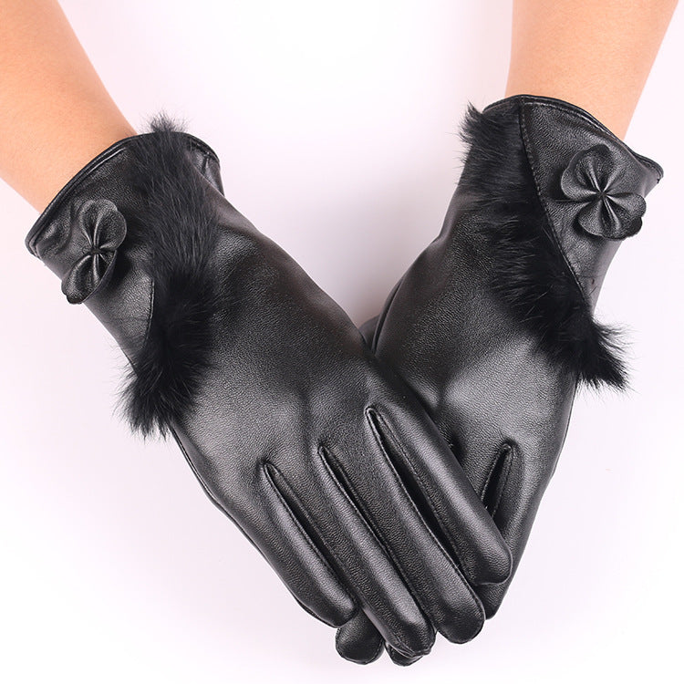 Autumn and winter gloves for ladies - Free Shipping - Aurelia Clothing