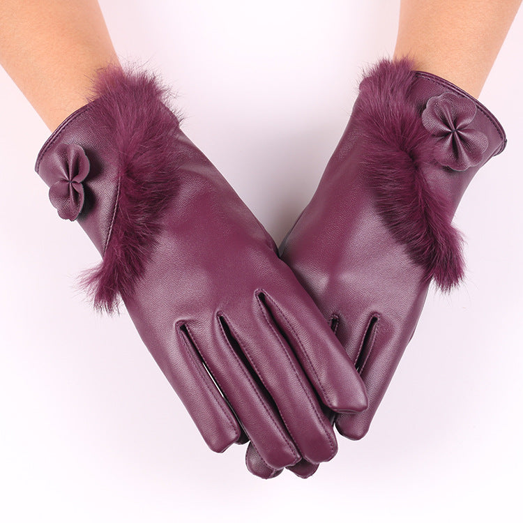 Autumn and winter gloves for ladies - Free Shipping - Aurelia Clothing