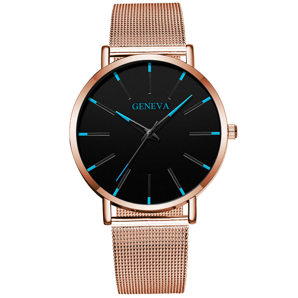 Business Net Belt Quartz Watch - Free Shipping - Aurelia Clothing