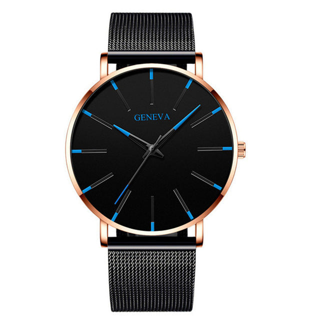 Business Net Belt Quartz Watch - Free Shipping - Aurelia Clothing