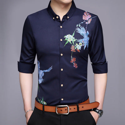 Business print shirt - Free Shipping - Aurelia Clothing