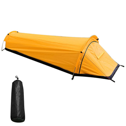 Camping Single Person Tent Ultralight Compact Outdoor Sleeping Bag Tent Larger Space Waterproof Backpacking Tent Cover Hiking - Free Shipping - Aurelia Clothing