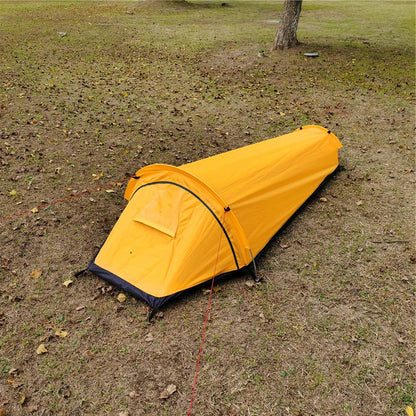 Camping Single Person Tent Ultralight Compact Outdoor Sleeping Bag Tent Larger Space Waterproof Backpacking Tent Cover Hiking - Free Shipping - Aurelia Clothing