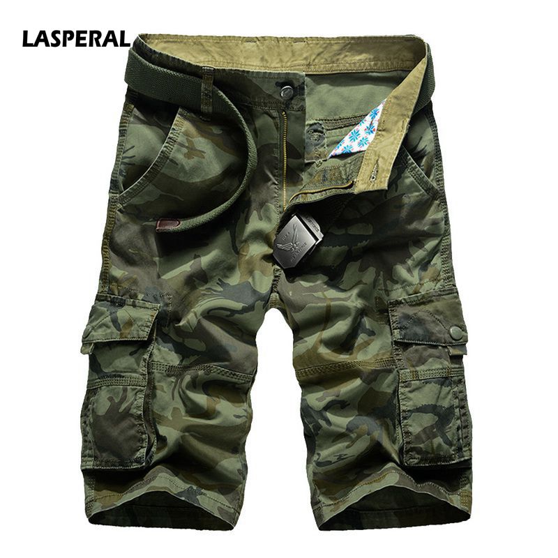 Cargo Shorts Men High Design Camouflage Military Shorts Homme Summer Outwear Hip Hop Casual Cargo Camo Men Shorts - Free Shipping - Aurelia Clothing