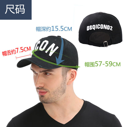 Casquette Hats Solid Pattern Hats Letters ICON Casquette Dad Hip Hop Baseball Cap Snapback Cap - Free Ship - Aurelia Clothing