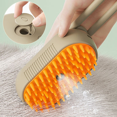 Cat Steam Brush Steamy Dog Brush 3 In 1 Electric Spray Cat Hair Brushes For Massage Pet Grooming Comb Hair Removal Combs Pet Pro - Free Shipping - Aurelia Clothing