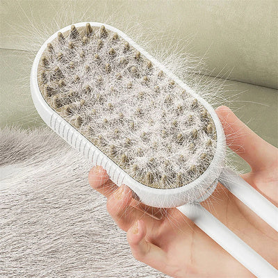 Cat Steam Brush Steamy Dog Brush 3 In 1 Electric Spray Cat Hair Brushes For Massage Pet Grooming Comb Hair Removal Combs Pet Pro - Free Shipping - Aurelia Clothing