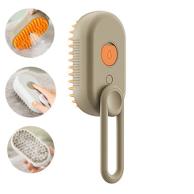 Cat Steam Brush Steamy Dog Brush 3 In 1 Electric Spray Cat Hair Brushes For Massage Pet Grooming Comb Hair Removal Combs Pet Pro - Free Shipping - Aurelia Clothing