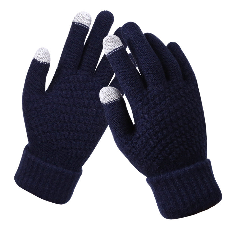 Couple knitted gloves touch screen gloves - Free Shipping - Aurelia Clothing