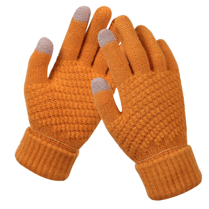 Couple knitted gloves touch screen gloves - Free Shipping - Aurelia Clothing