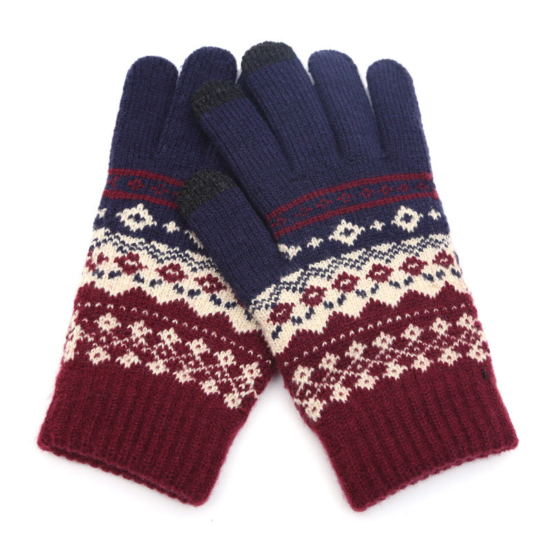 Couple knitted gloves touch screen gloves - Free Shipping - Aurelia Clothing