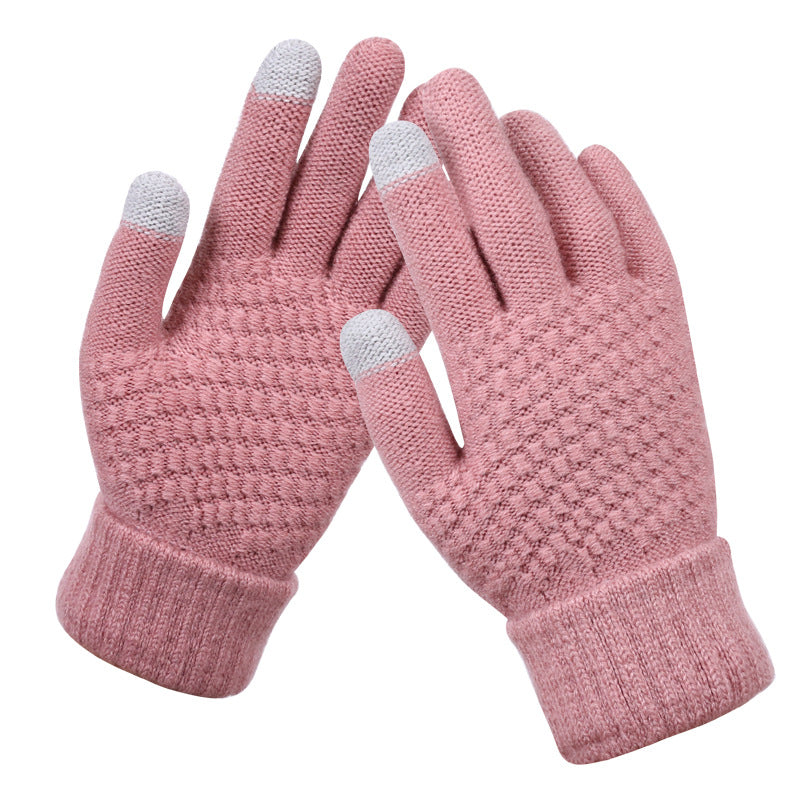 Couple knitted gloves touch screen gloves - Free Shipping - Aurelia Clothing