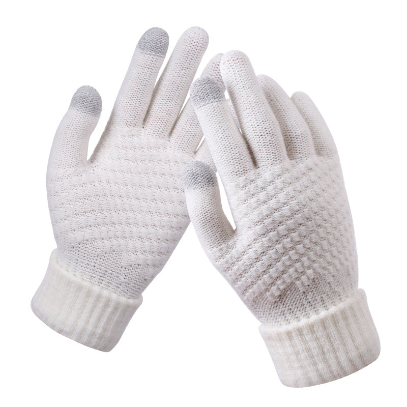 Couple knitted gloves touch screen gloves - Free Shipping - Aurelia Clothing