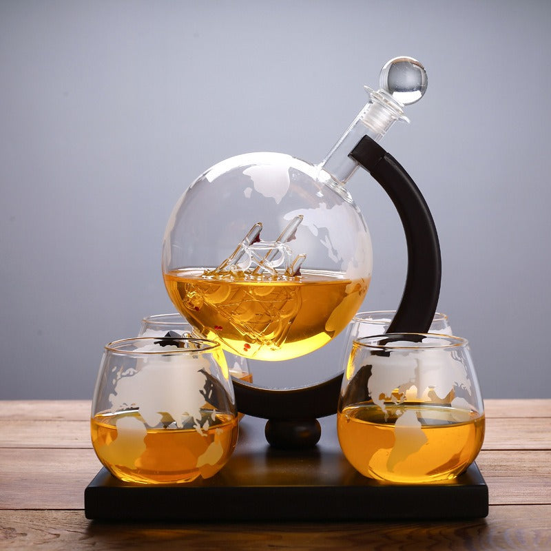 Creative Globe Decanter Set - Free Shipping - Aurelia Clothing