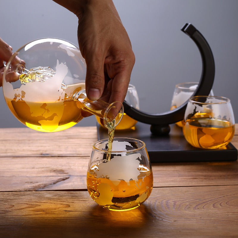 Creative Globe Decanter Set - Free Shipping - Aurelia Clothing