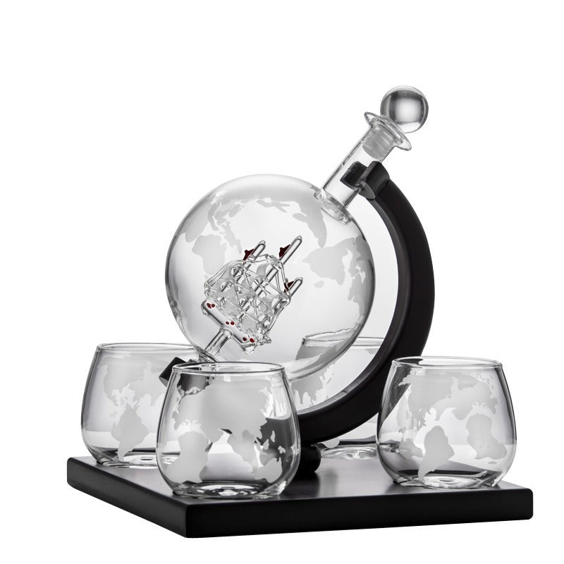 Creative Globe Decanter Set - Free Shipping - Aurelia Clothing