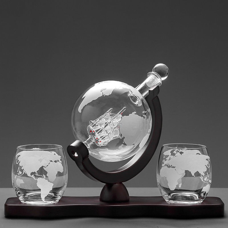 Creative Globe Decanter Set - Free Shipping - Aurelia Clothing