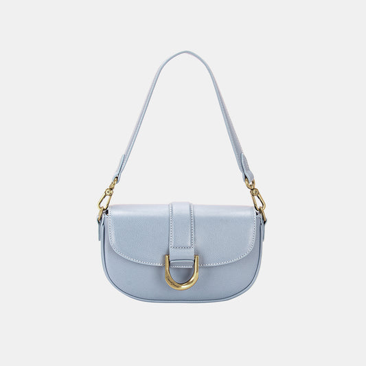 David Jones PU Leather Shoulder Bag - Aurelia Clothing